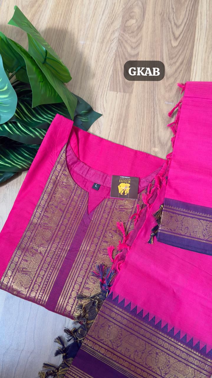 Premium Kanchi cotton salwar Stitched