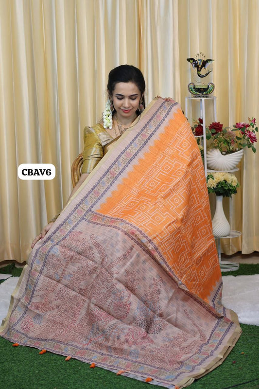 Linen cotton saree 😍😎📚