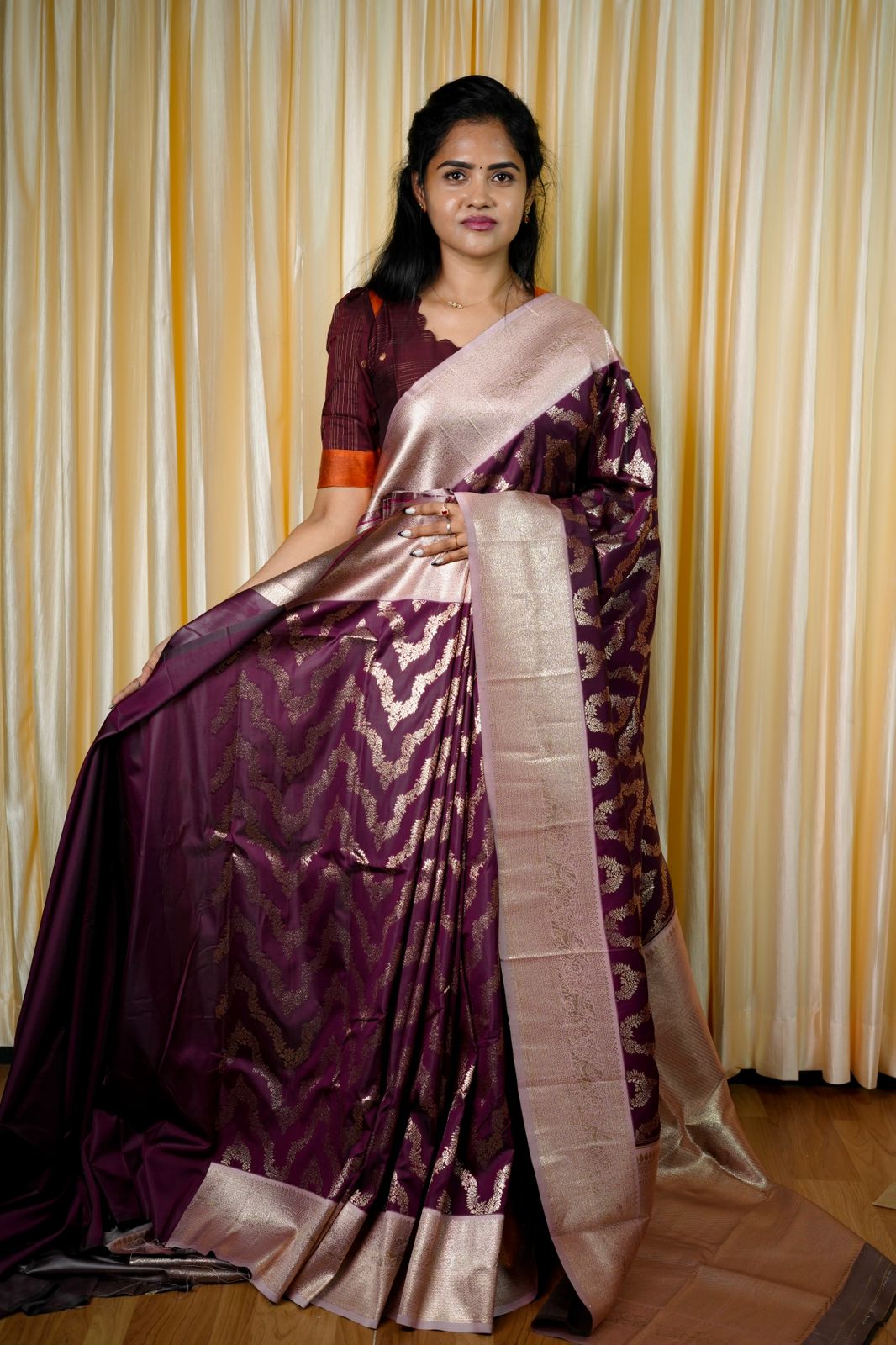 Soft silk saree🥰😎📚