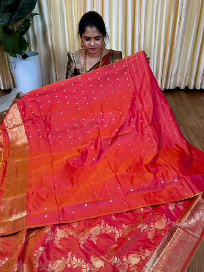 Kanchi semi silk sarees🥰😎📚