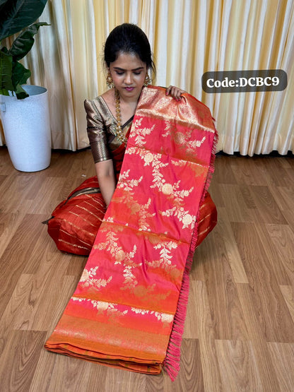 Kanchi semi silk sarees🥰😎📚