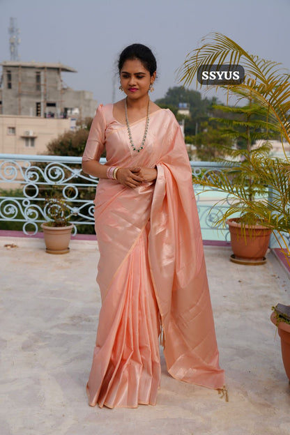 Soft silk saree  🥳