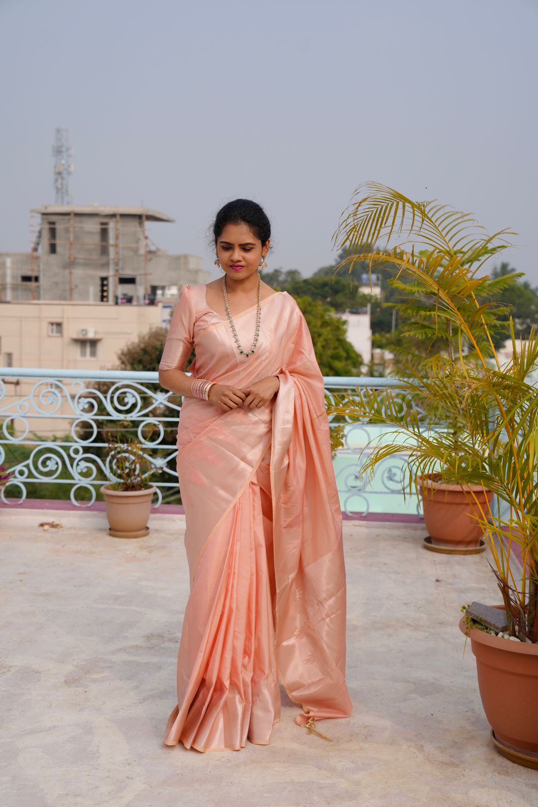 Soft silk saree  🥳