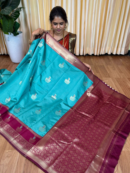 Kanchi semi silk sarees🥰😎📚