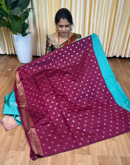 Kanchi semi silk sarees🥰😎📚