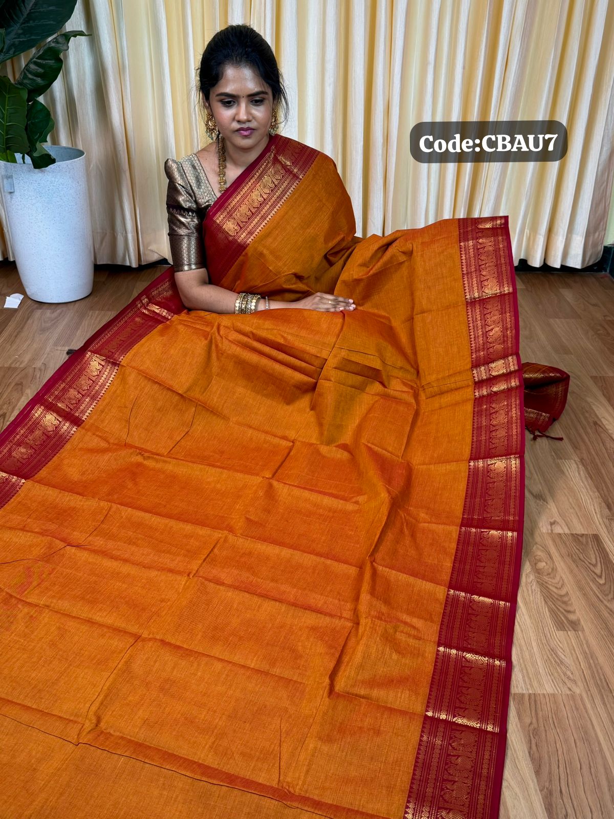 Premium Kanchi cotton sarees🥰😎📚