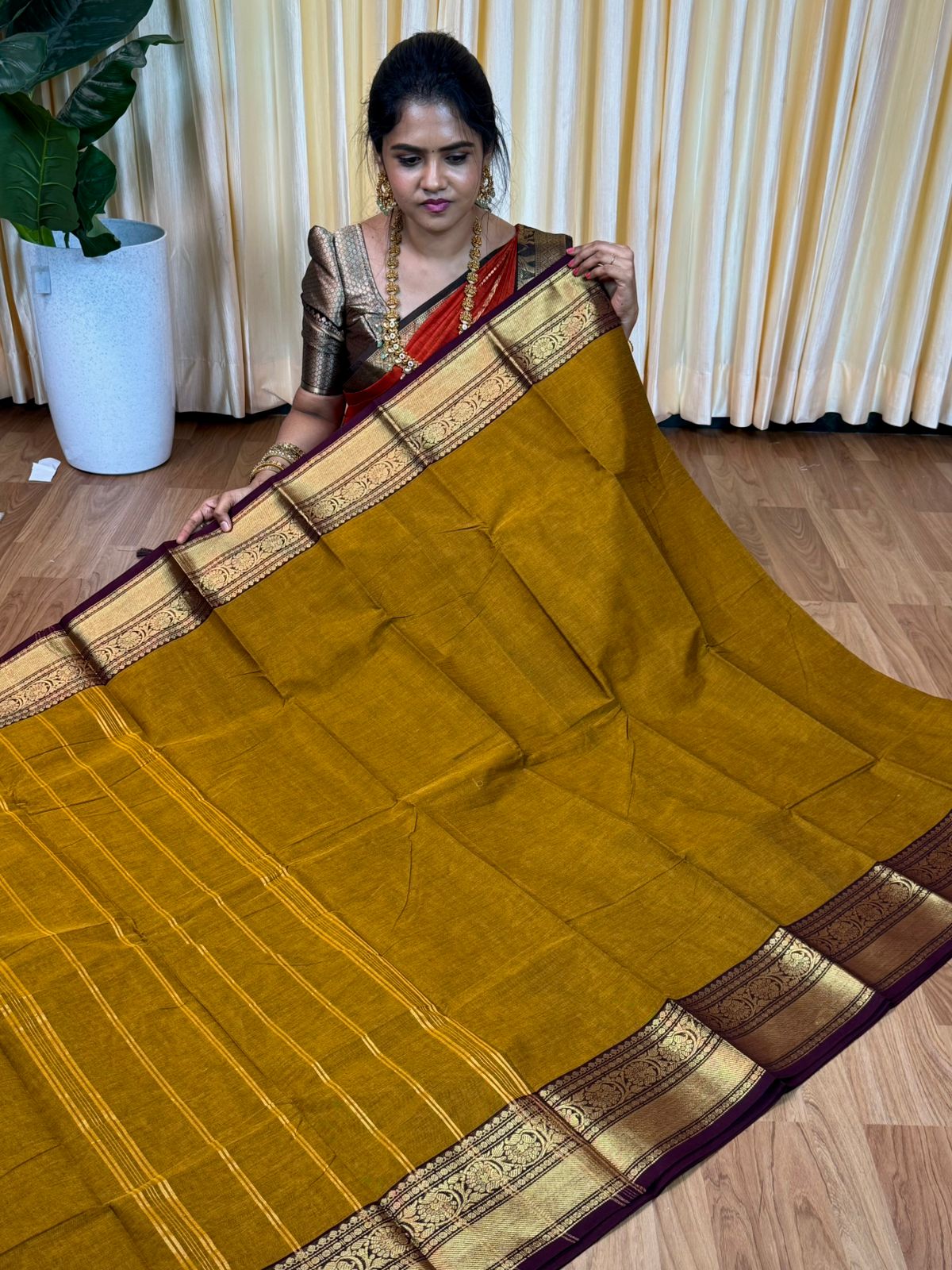 Premium Kanchi cotton sarees🥰📚