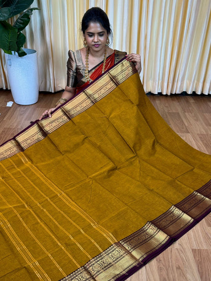 Premium Kanchi cotton sarees🥰📚