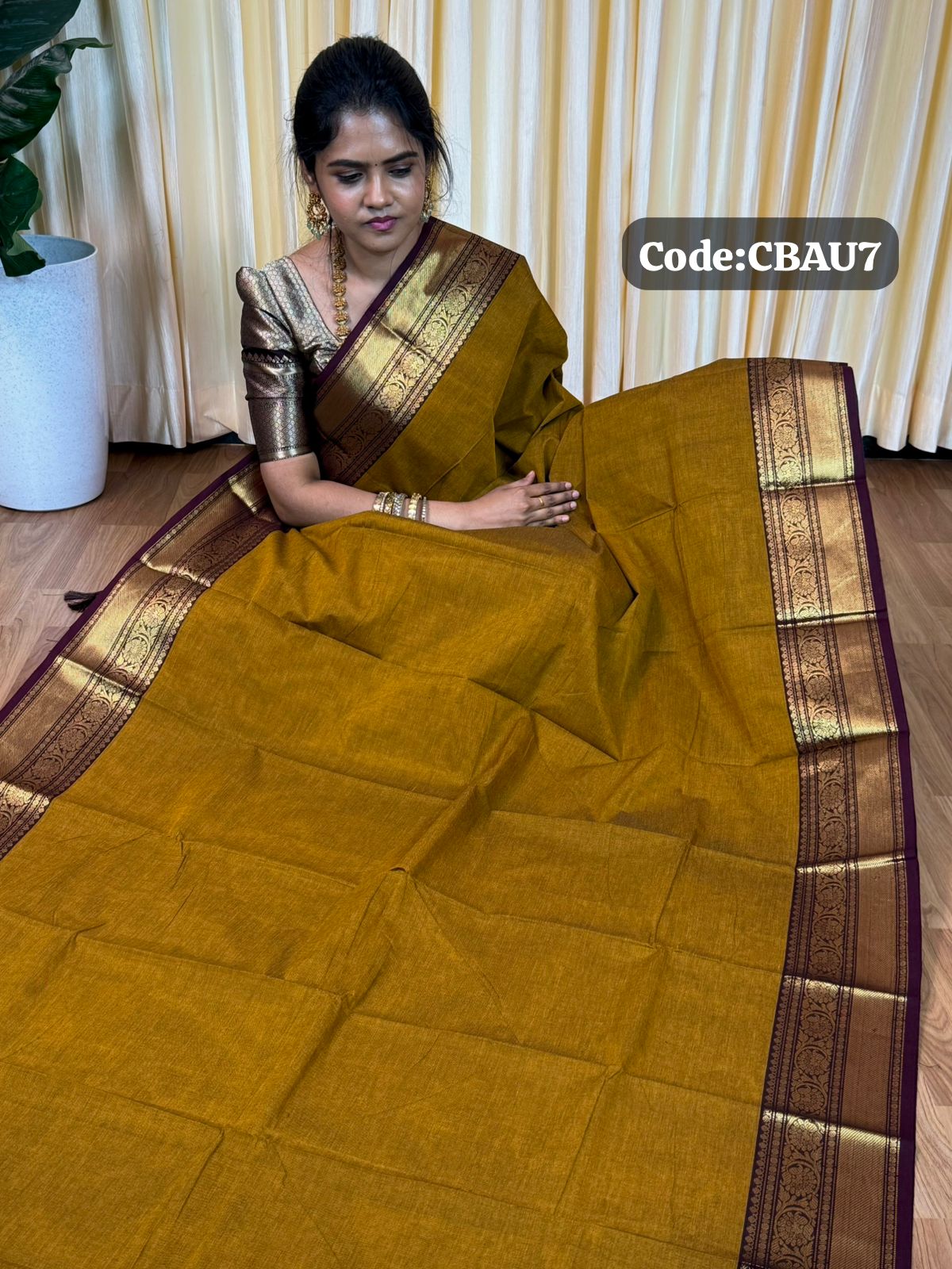 Premium Kanchi cotton sarees🥰📚