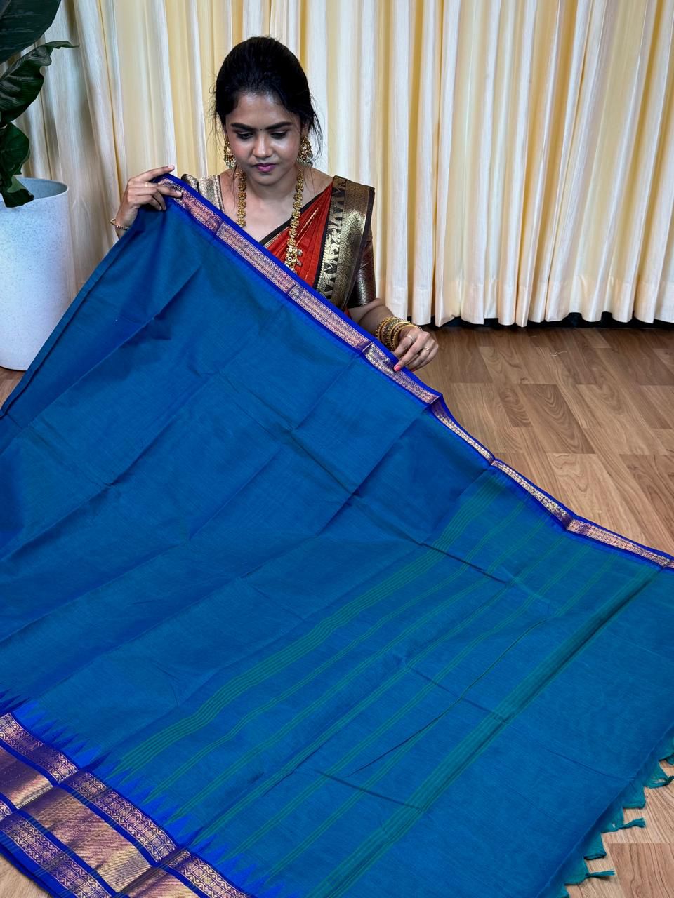 Premium Kanchi cotton sarees🥰😎📚