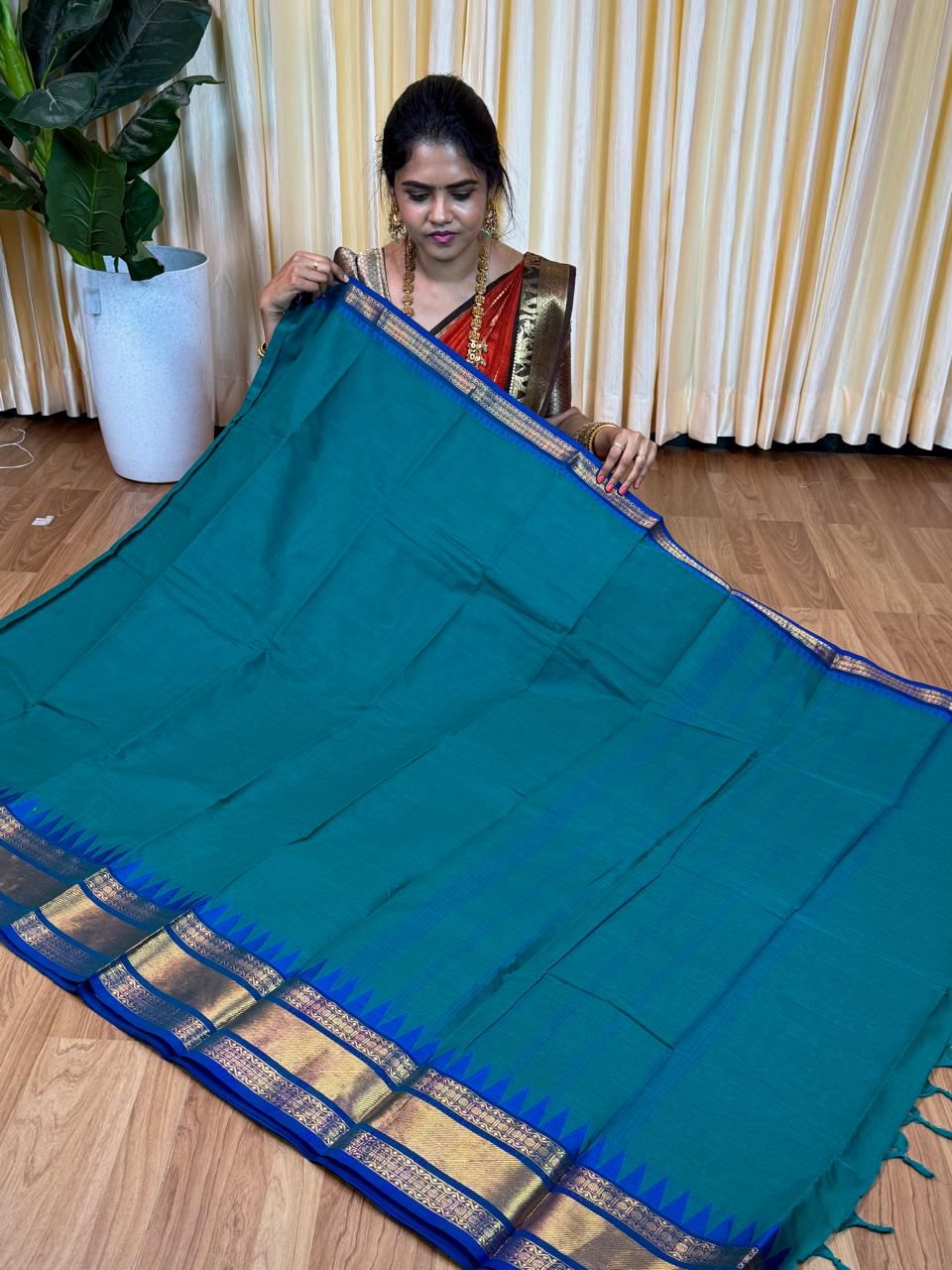 Premium Kanchi cotton sarees🥰😎📚