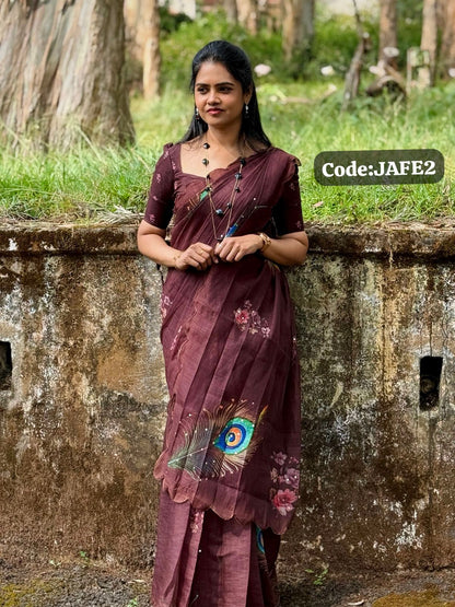Linen cotton sarees🥳👇