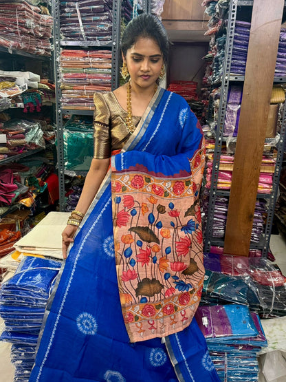 Linen Cotton saree🥰😎🌈📚