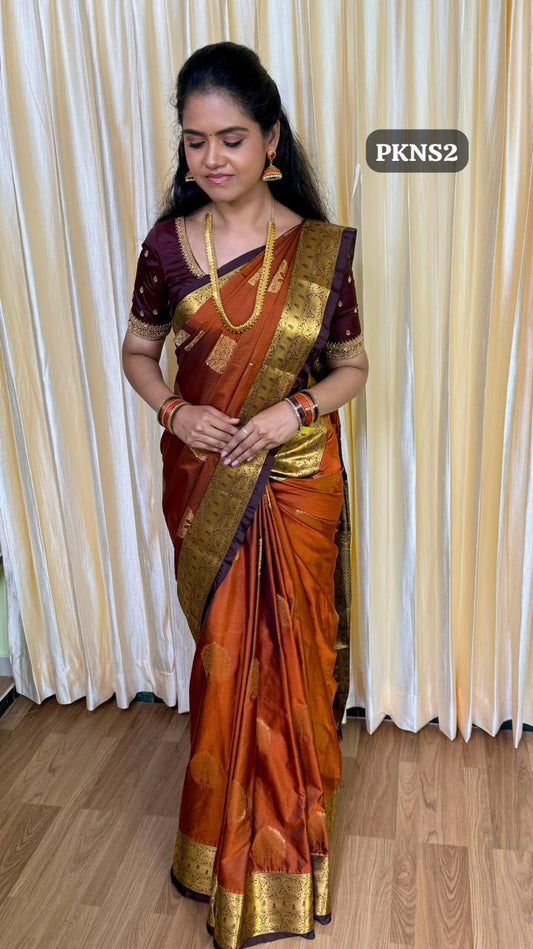 Premium Kanchi silk sarees 🥳Prebook 6-8 days