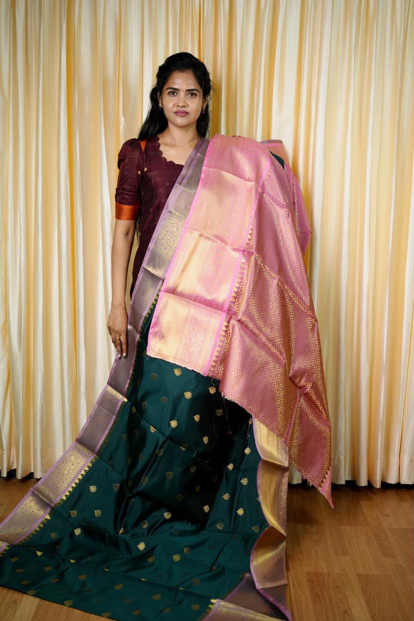 Kanchi soft silk sarees🥰😎🧸📚