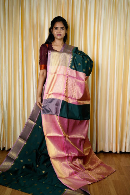 Kanchi soft silk sarees🥰😎🧸📚