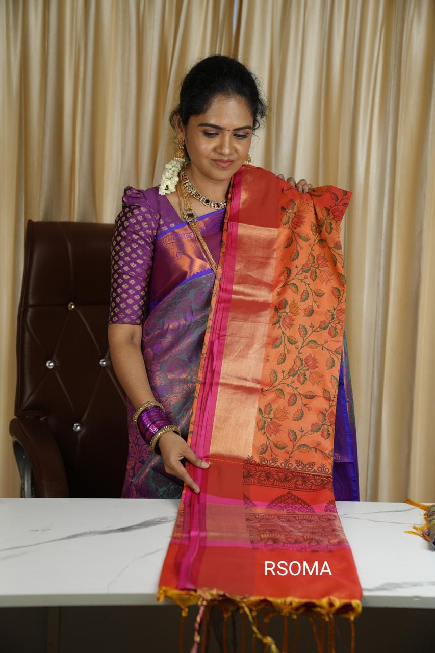 Semi silk saree