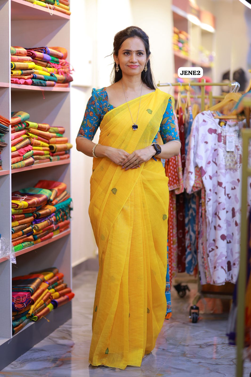 Linen cotton saree🥳
