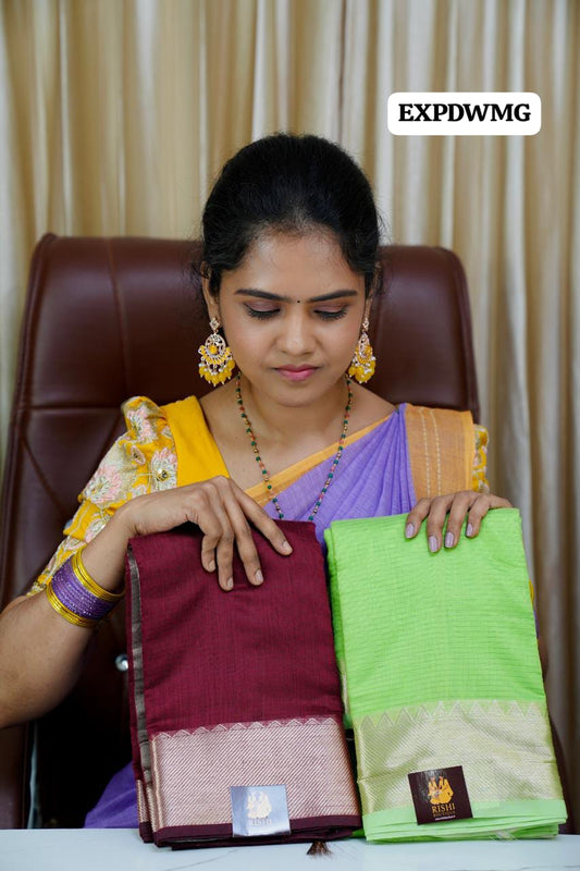 Mangalagiri cotton saree buy 1 get 1 free 🥰😎