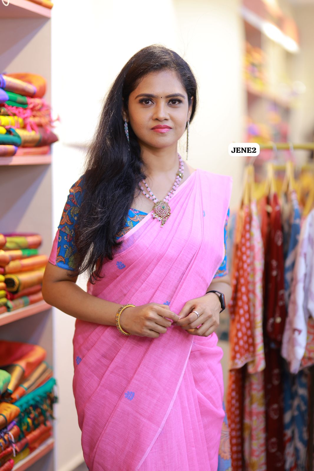 Linen cotton saree 🎁