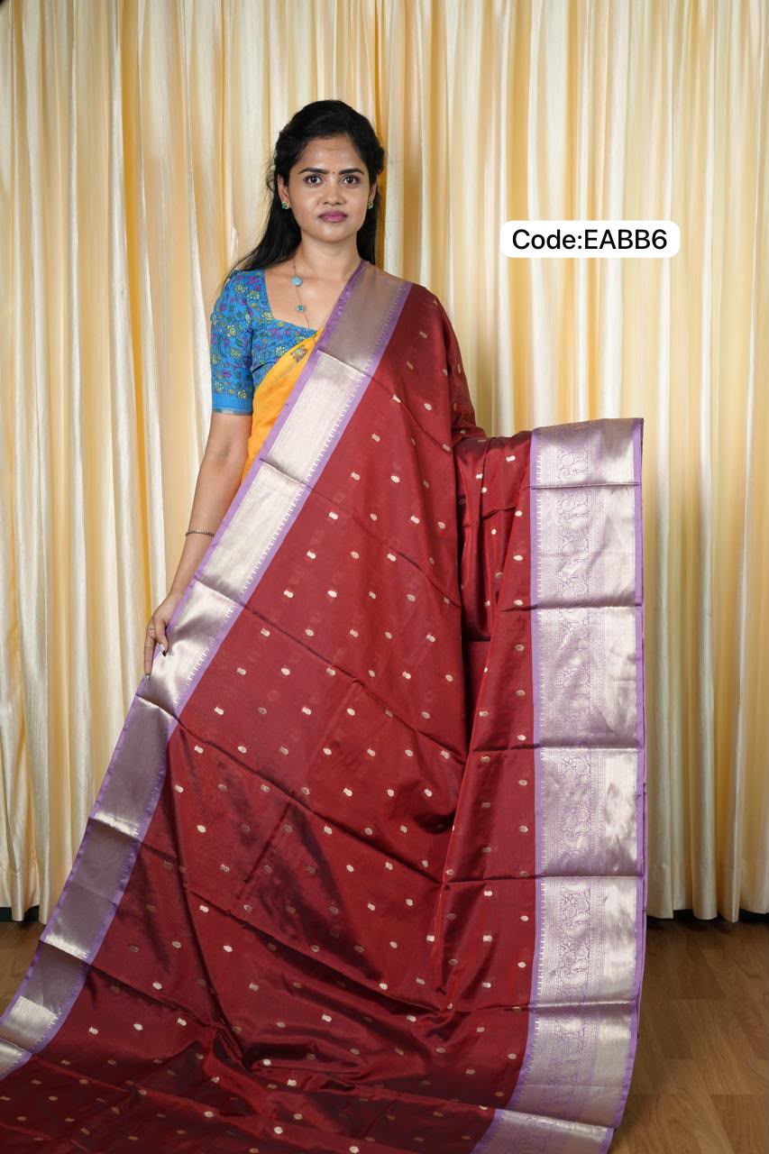 Kanchi semi silk sarees🥰😎📚