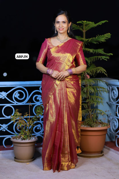 Soft tissue cotton saree🥳
