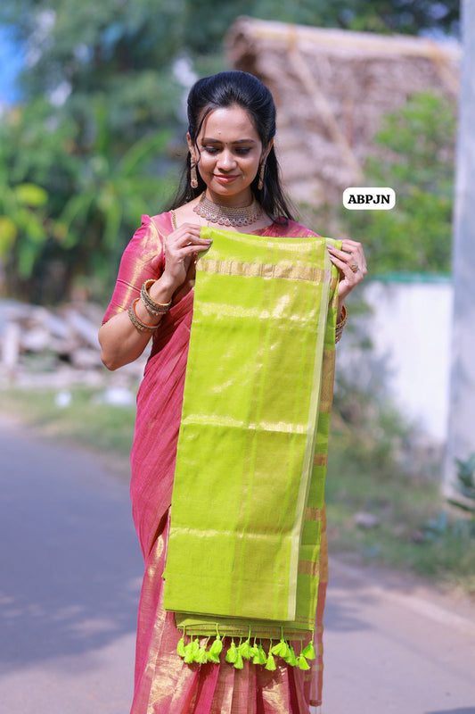 Soft tissue cotton saree 🎁