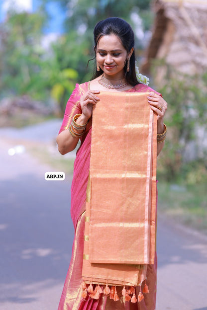 Soft tissue cotton saree🎁