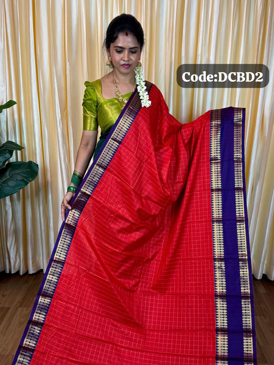 Kanchi semi silk Saree🥰😎📚