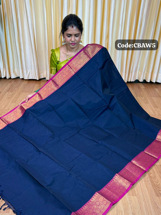Premium Kanchi cotton sarees 🥰😎📚