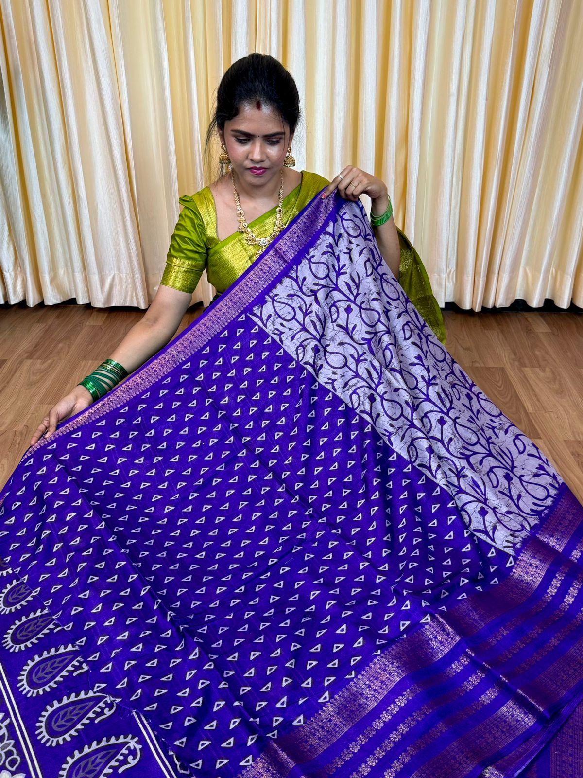 Silk mixed cotton saree🥰😎📚