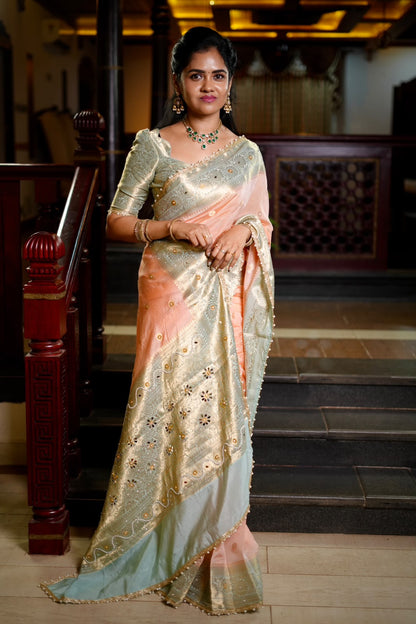 Banarasi viscose silk saree🥳