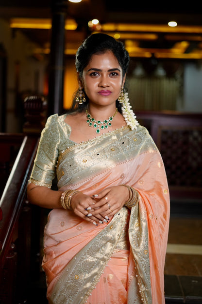 Banarasi viscose silk saree🥳