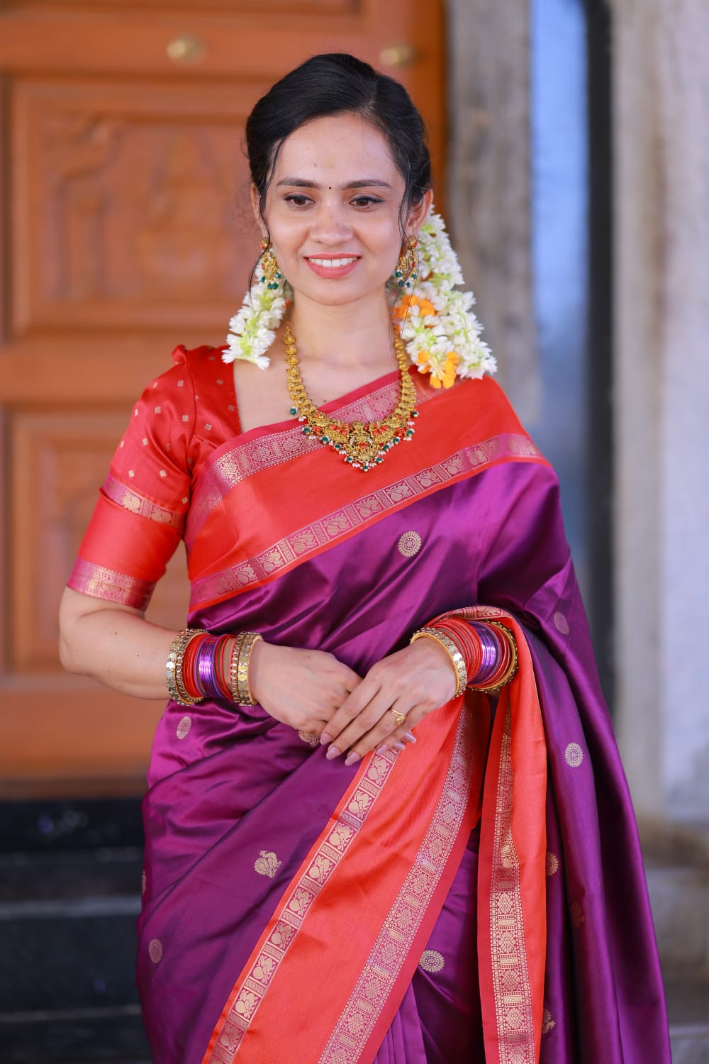 Kanchi soft silk saree🌈🥳