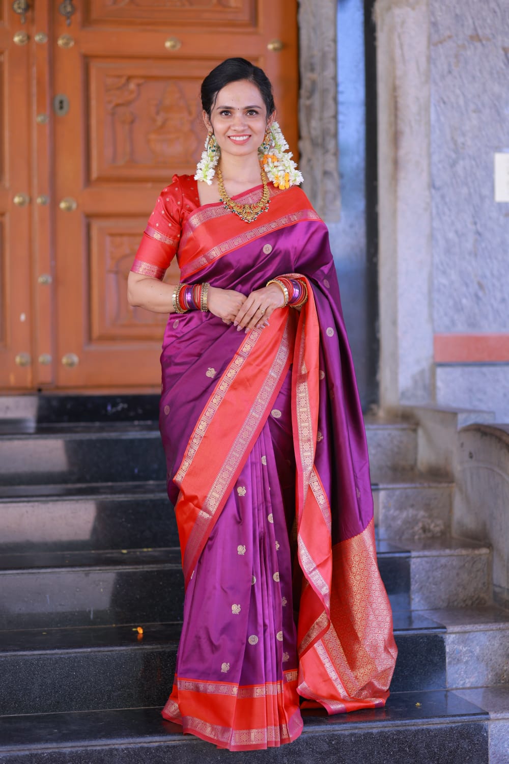Kanchi soft silk saree🌈🥳