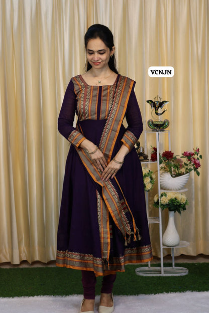 Salwar soft cotton unstitched.🥳