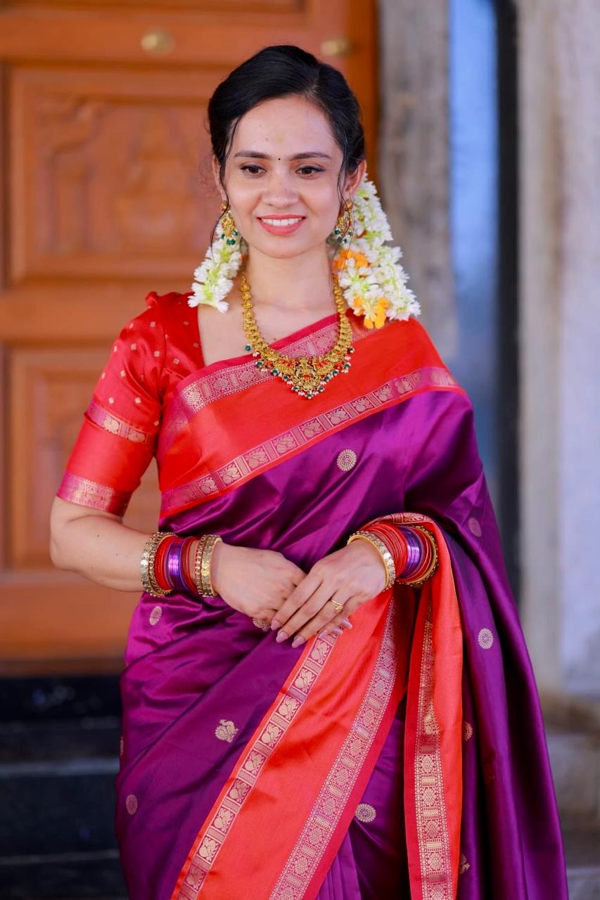 Kanchi soft silk saree🌈🥳