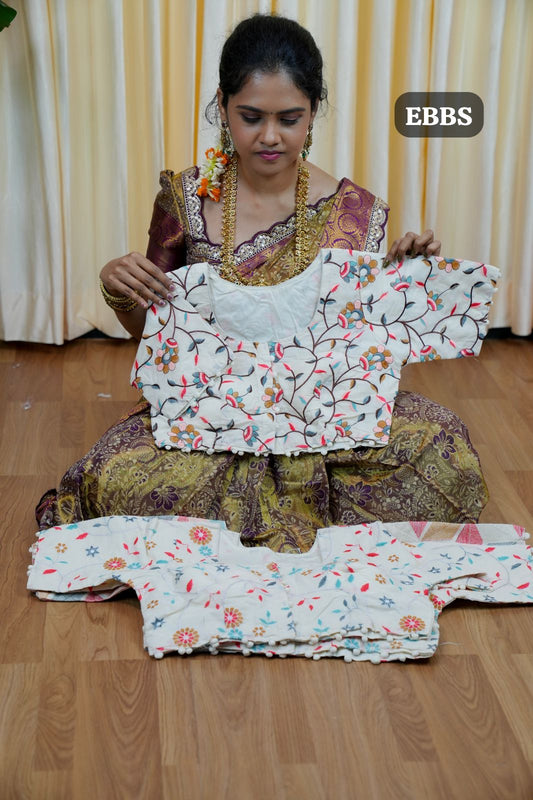 Pre Stitched Work blouse🥳
