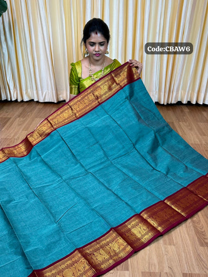 Premium Kanchi cotton sarees🥰😎📚