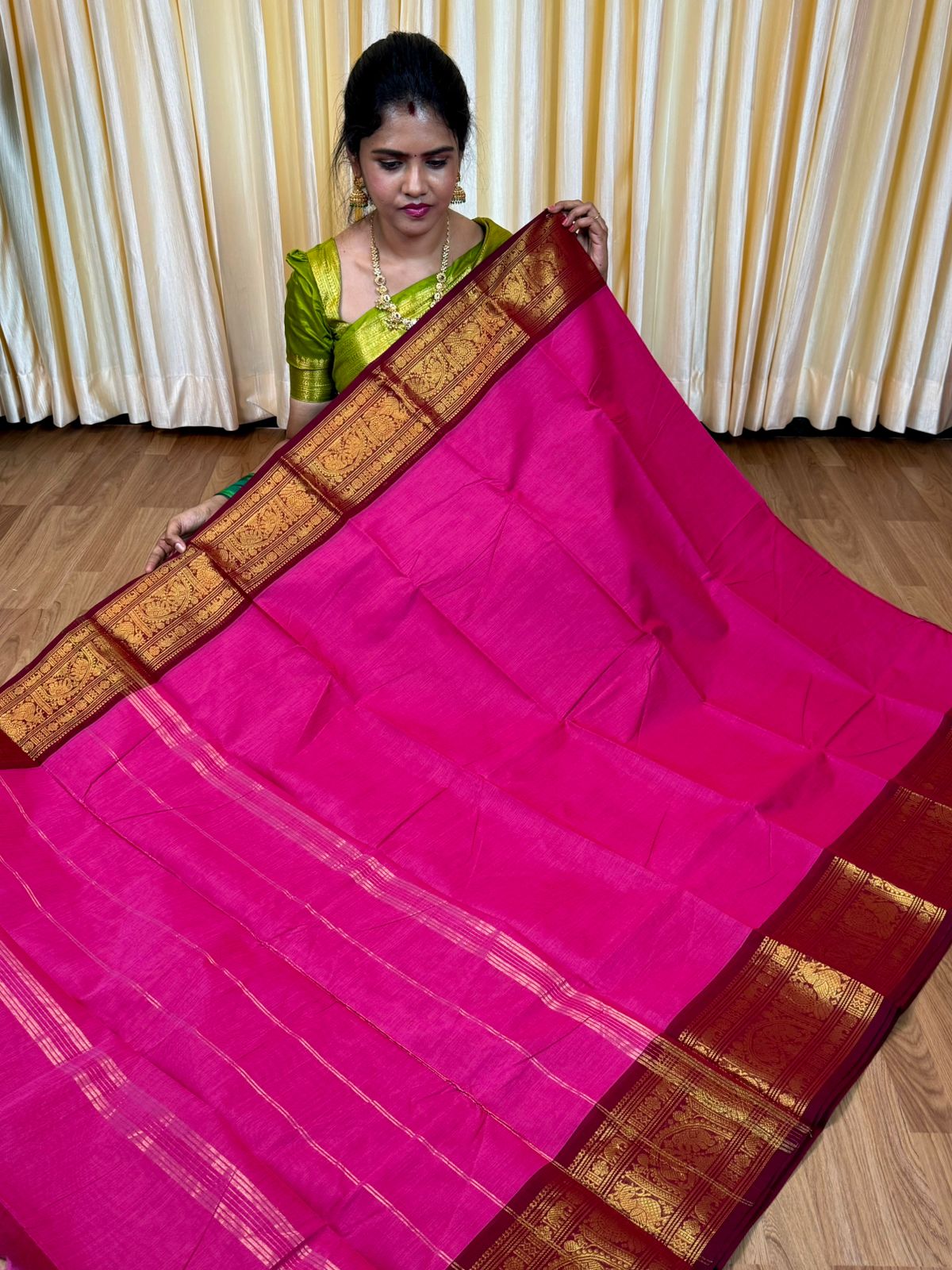 Premium Kanchi cotton sarees🥰😎📚