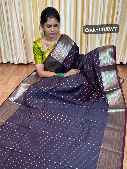 semi silk sarees 🥳