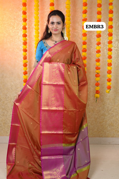 Kanchi semi Silk saree😍🥳