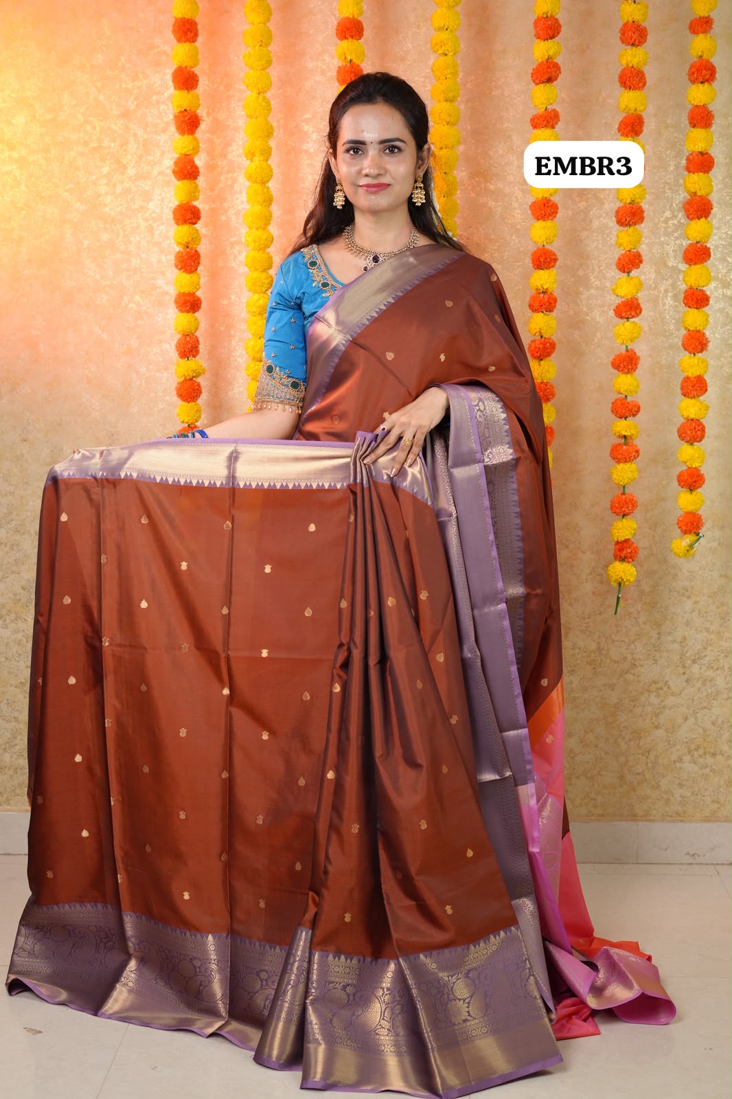 Kanchi semi Silk saree😍🥳