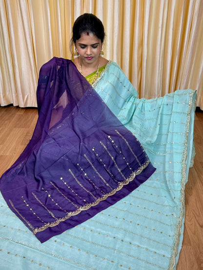 Georgette Saree🥳