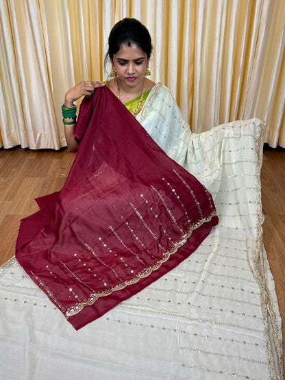 Georgette Saree🥳