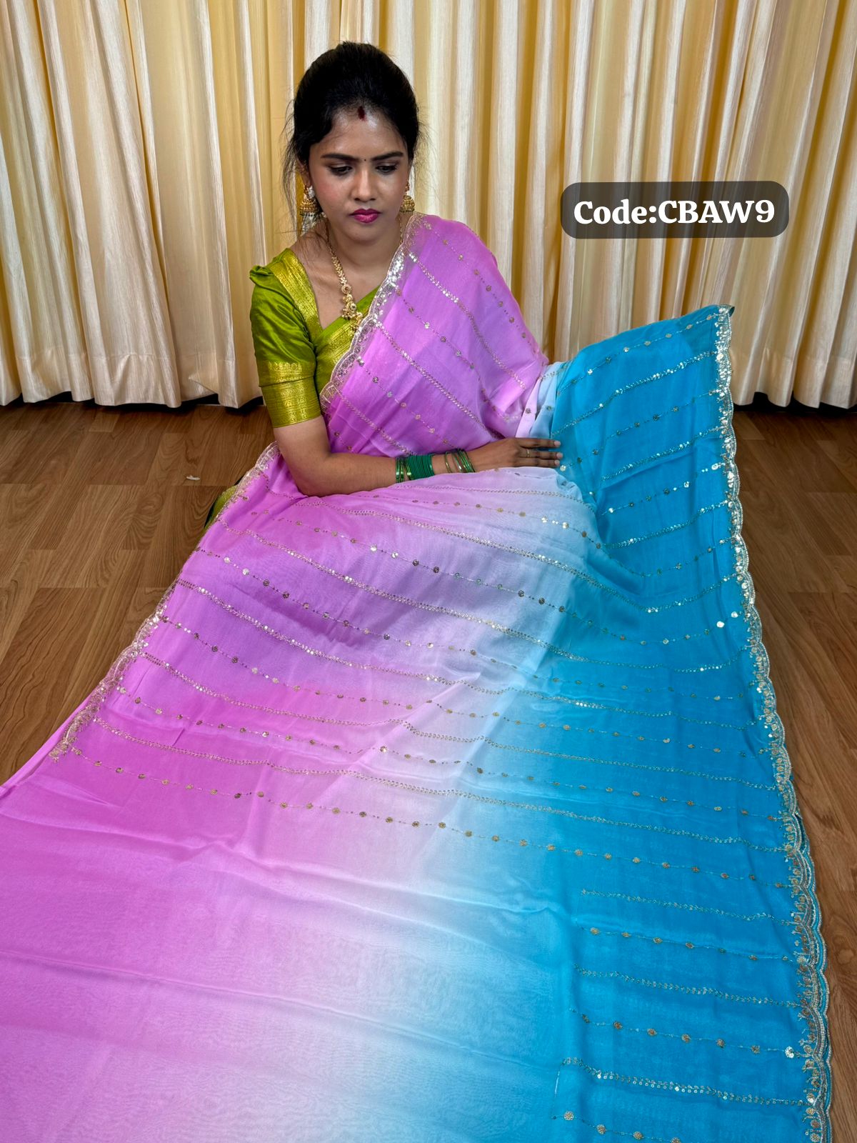 Georgette Saree🥳