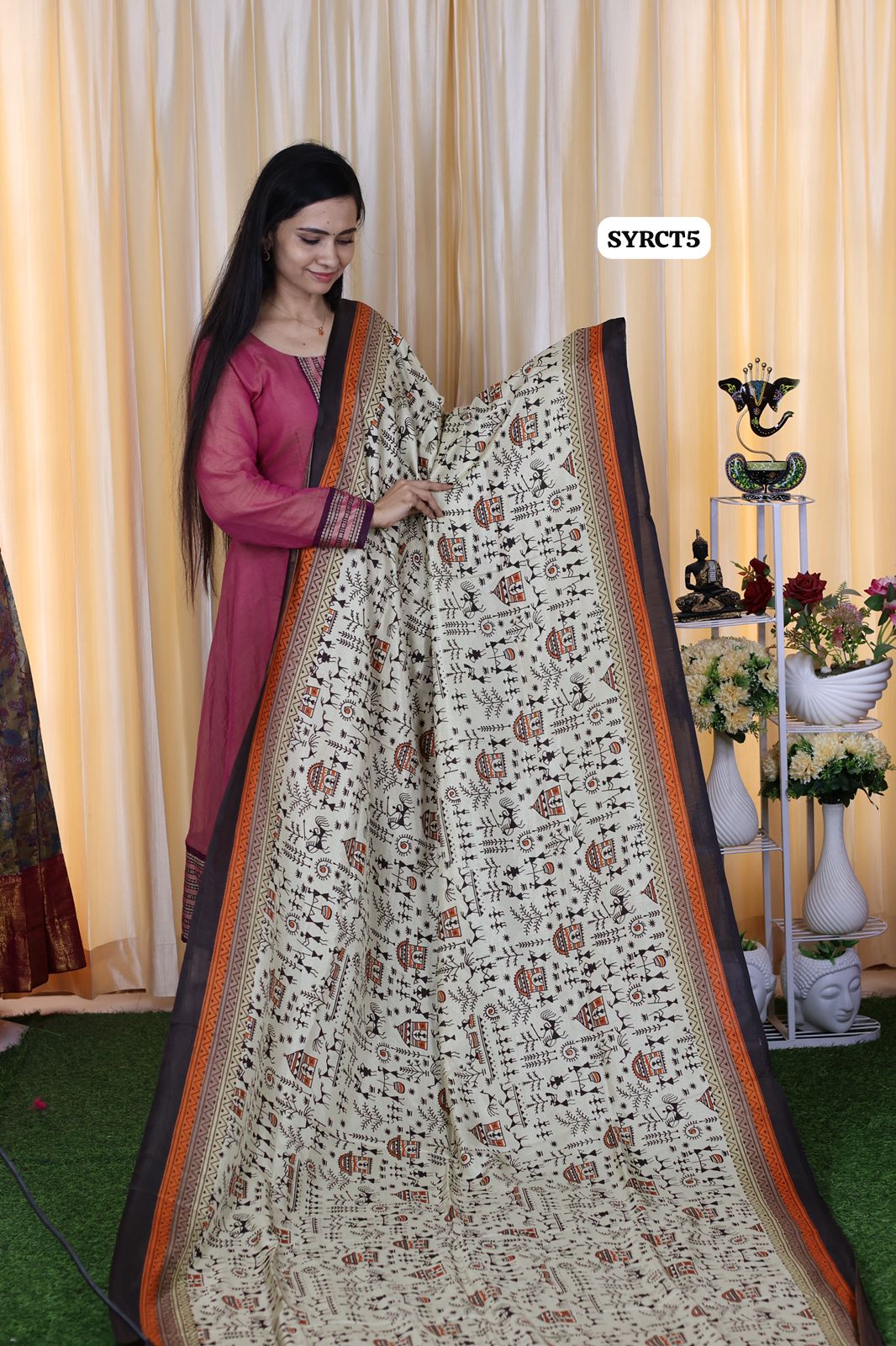 Kashmiri crepe saree 🏃‍♀️