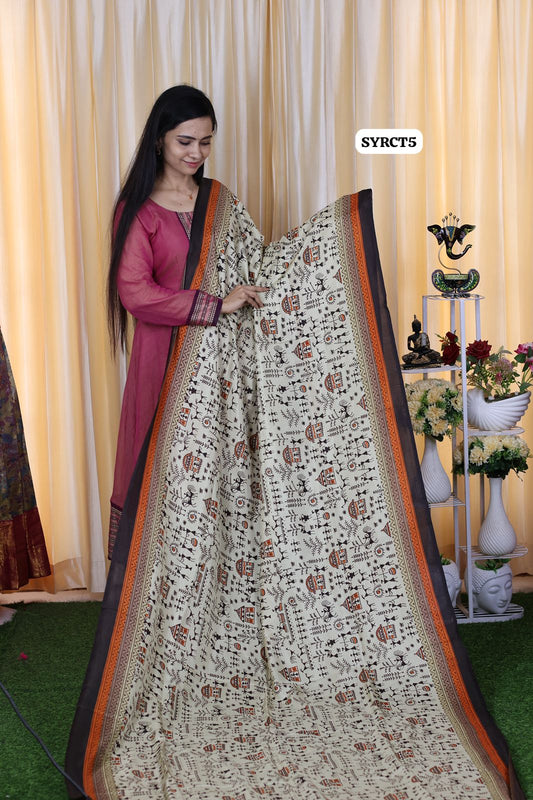 Kashmiri crepe saree 🏃‍♀️