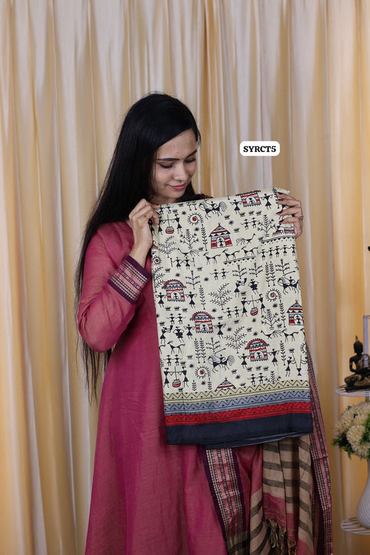 Kashmiri crepe saree 🏃‍♀️