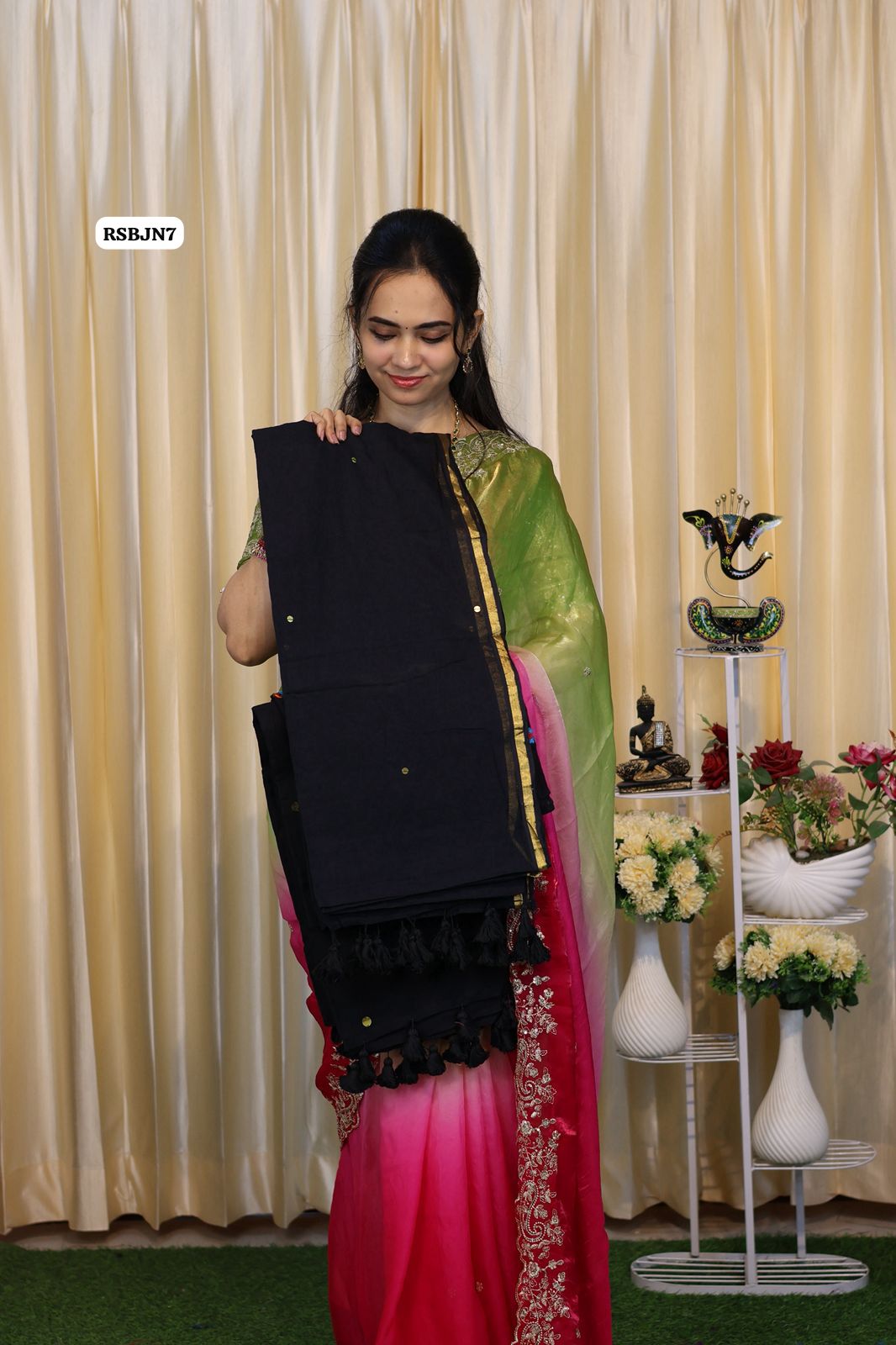 Mul cotton saree with trending design🥳